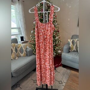 Isabel Maternity Floral Maxi Dress